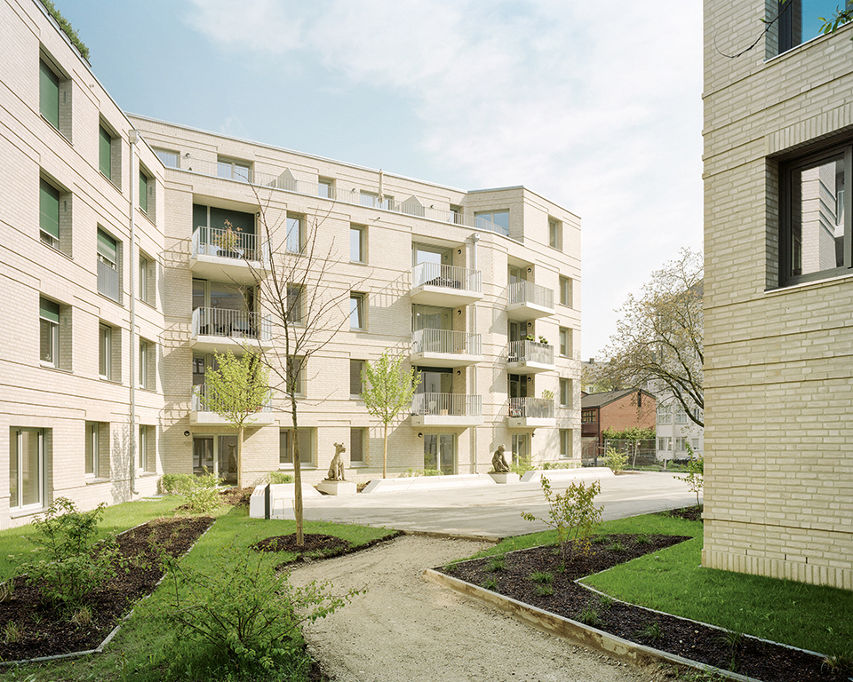 Fritz-Höger-Preis 2017,
Wohnbebauung mit Kinderhaus,
Palais Mai.